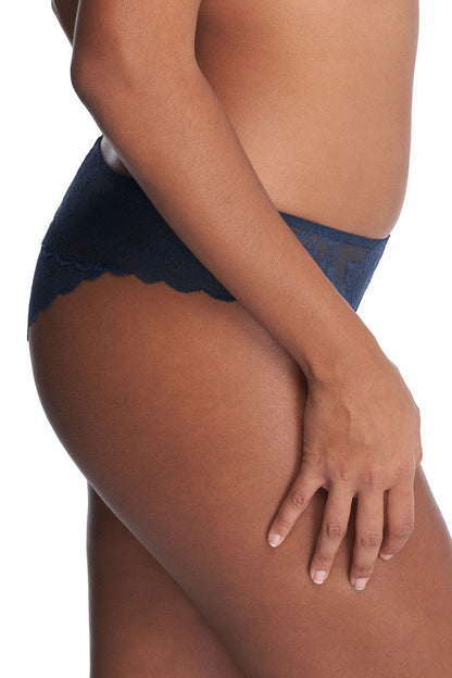Buy Statement Tanga in Night Blue Online Night Blue Natori