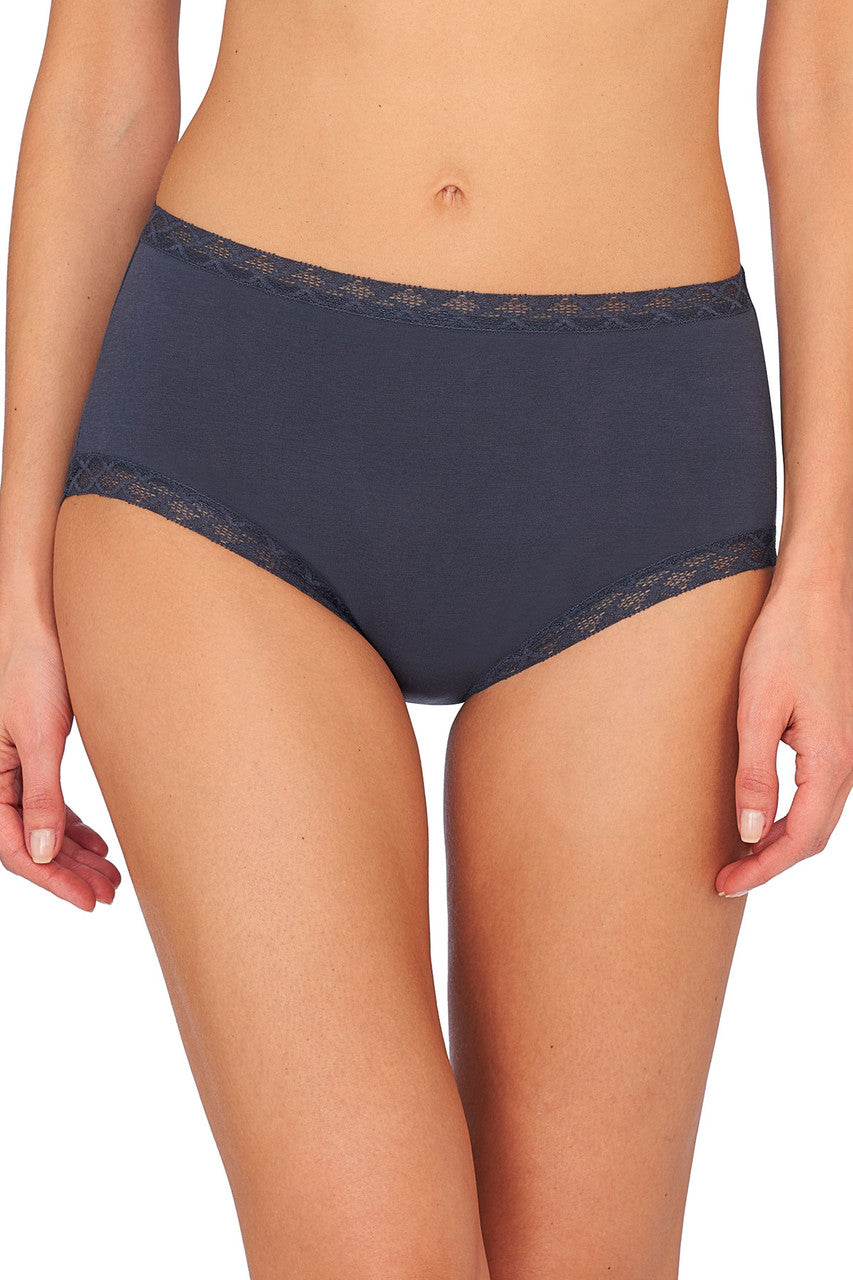 Buy Bliss Full Brief in Ash Navy Online Ash Navy Natori