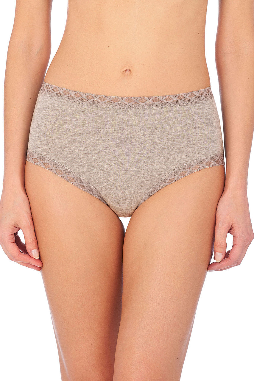 Buy Bliss Full Brief in Lt Grey Heather Online Lt Grey Heather Natori