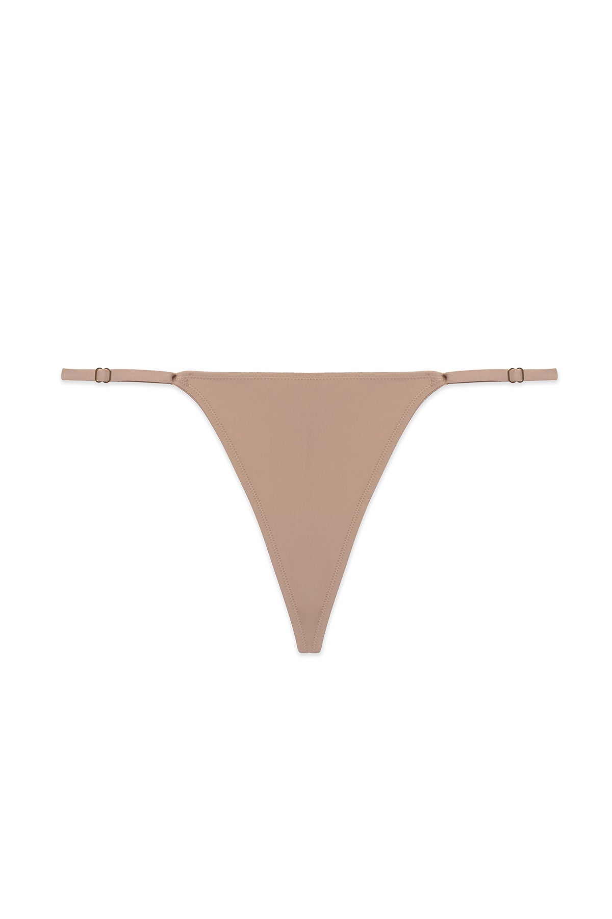 Verge Adjustable String Thong Café Natori