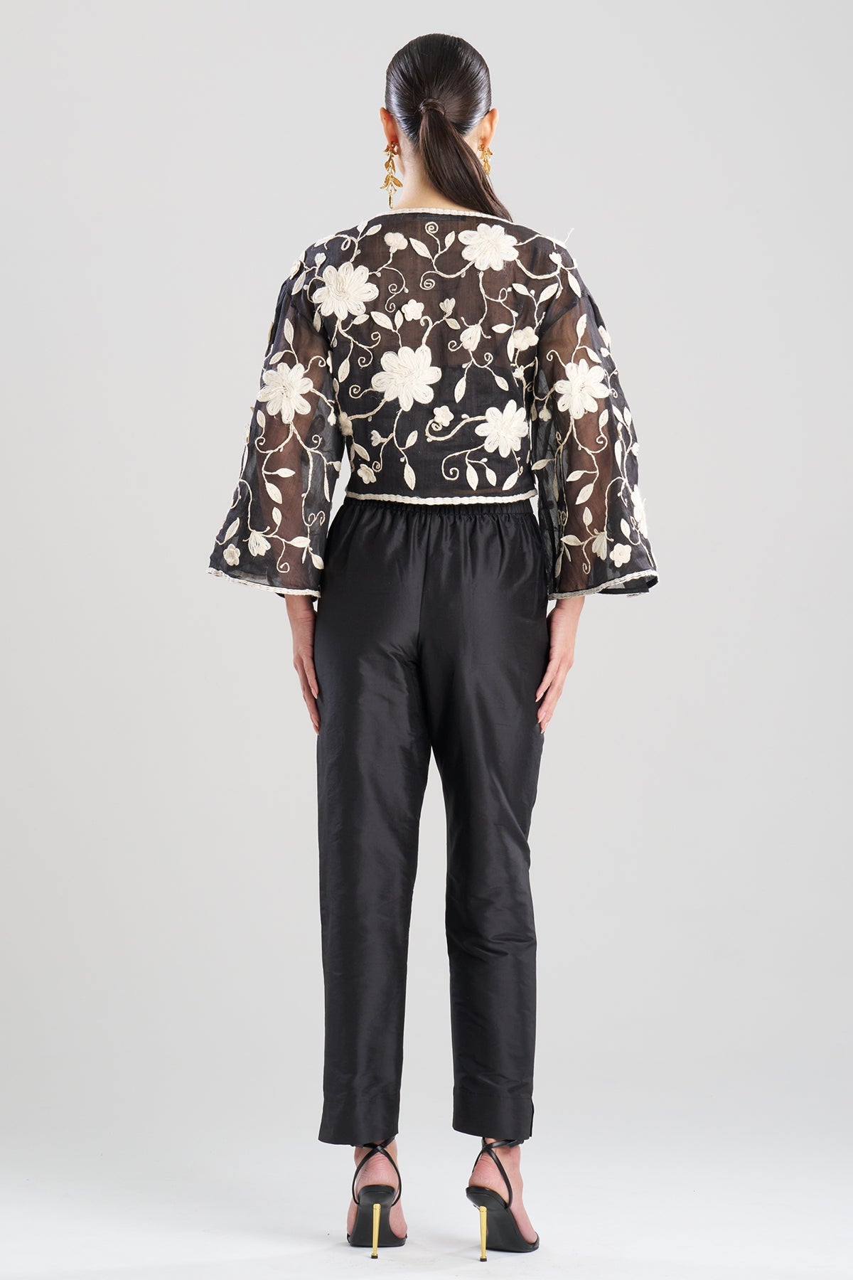 Couture Piña Embellished Top Black Natori