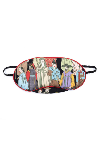 Buy Dynasty Eye Mask in Black Online Black Natori
