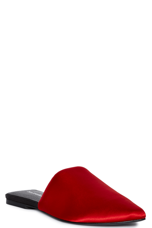 Buy Adore Satin Slide in Red Online Red Natori