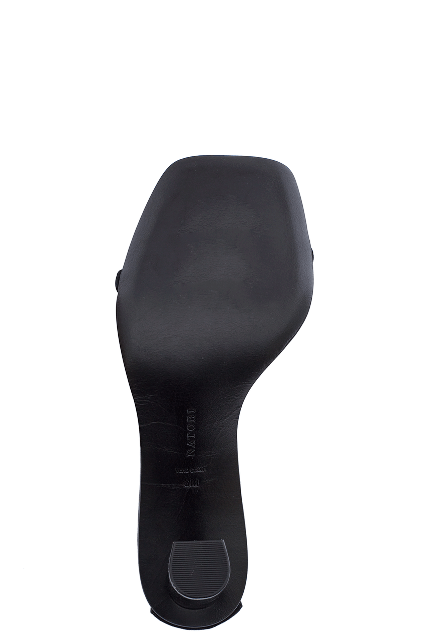 Buy Glow Suede Sandal in Black Suede Online Black Suede Natori
