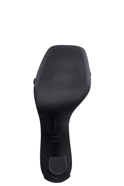 Buy Glow Suede Sandal in Black Suede Online Black Suede Natori