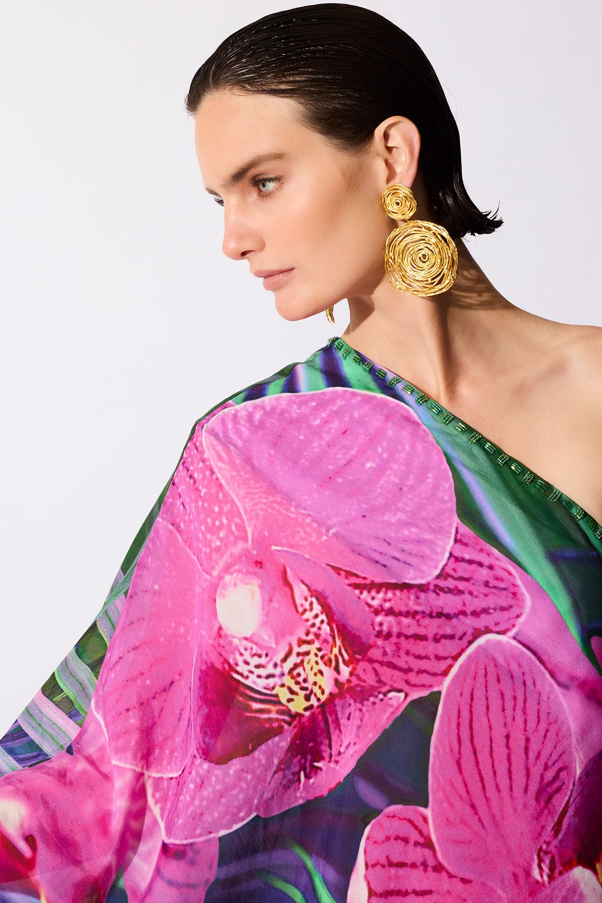Buy Gold Brass Wire Hoop Drop Earrings in Antique Gold Online Antique Gold Natori