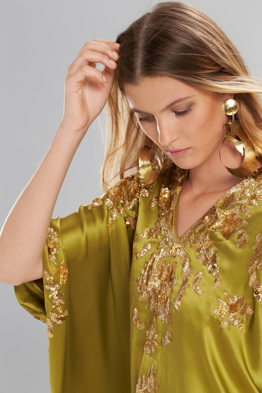 Buy Hammered Brass Dragon Swirl Drop Clip Earrings in Gold Online Gold Natori