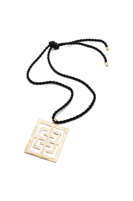 Buy Gold Plated Brass Necklace in Gold Online Gold Natori