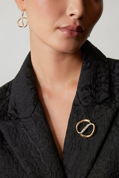 Buy Shangri-La Yin-Yang 14K Gold and Diamond Dangle Earrings in 14K Yellow Gold Online 14K Yellow Gold Natori