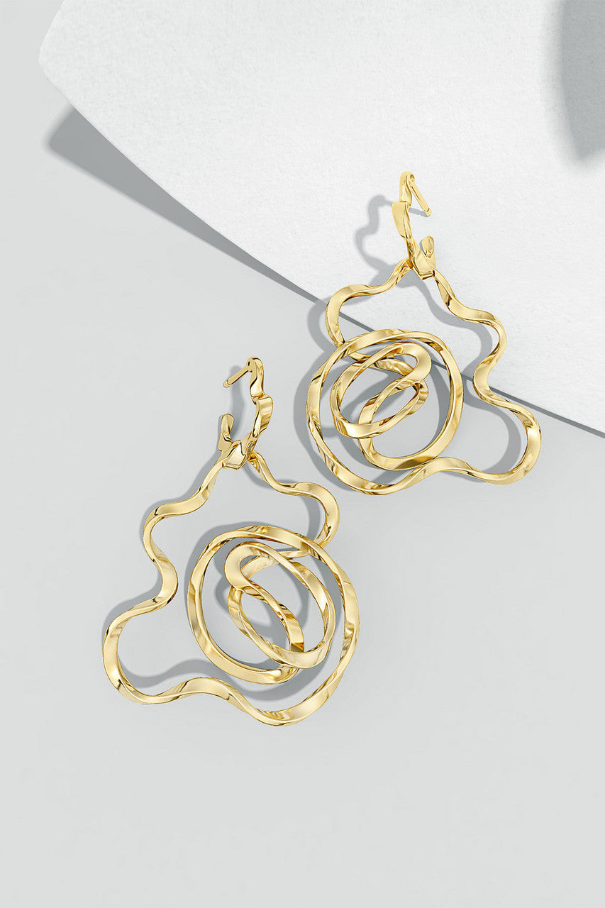 Buy Sakura 14k Hoop Earrings in 14K Yellow Gold Online 14K Yellow Gold Natori