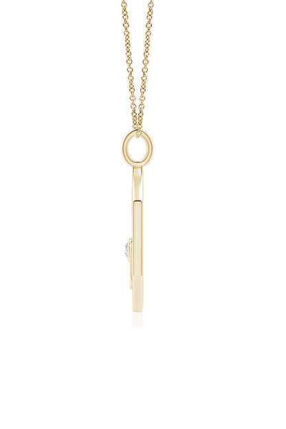 Buy Indochine Spirit 14k Hexagon Frame Hamsa Pave Diamond Pendant Necklace in 14K Yellow Gold Online 14K Yellow Gold Natori