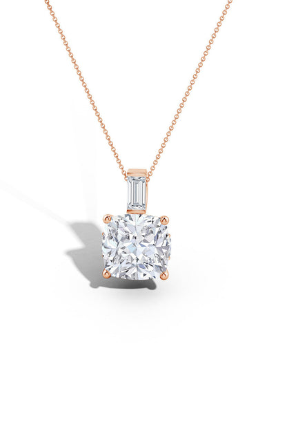 Buy Orient Express Lab-Grown 14K Gold & Cushion Diamond Pendant Necklace in 14K Rose Gold Online 14K Rose Gold Natori