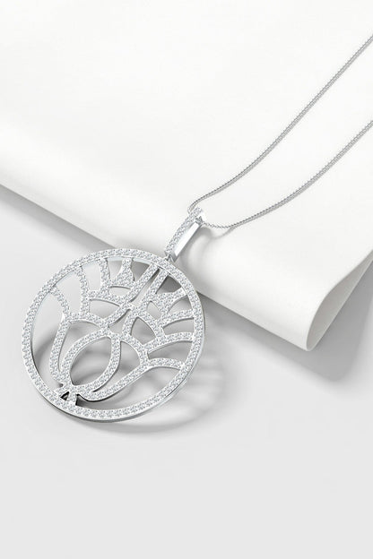 Buy Kamon 14k Open Diamond Pendant Necklace in 14K White Gold Online 14K White Gold Natori