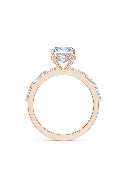 Buy Orient Express Lab-Grown 14K Gold & Cushion Diamond Solitaire Ring in 14K Rose Gold Online 14K Rose Gold Natori