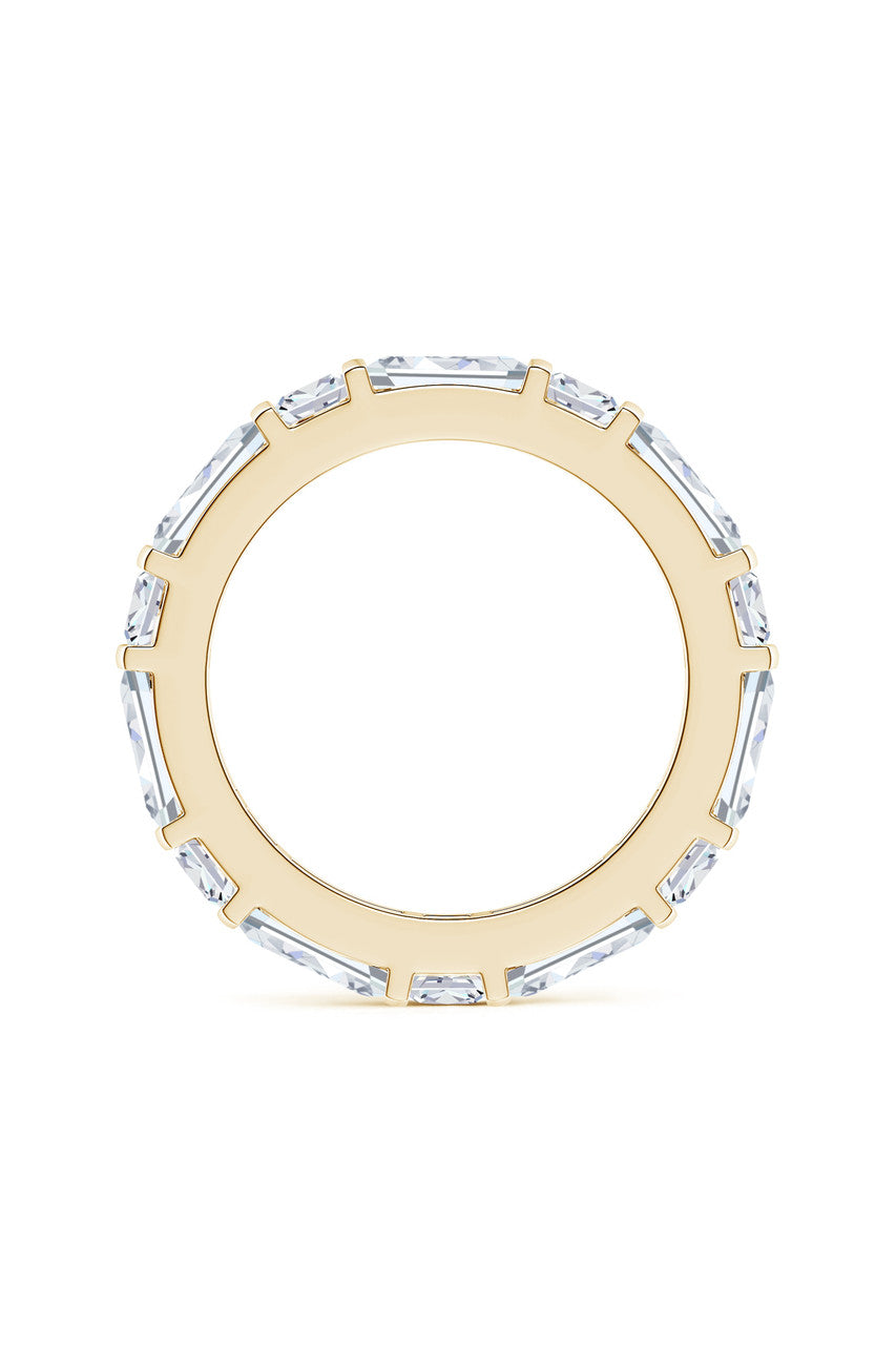 Buy Orient Express Lab-Grown 14K Gold Baguette & Cushion Diamond Eternity Band in 14K Yellow Gold Online 14K Yellow Gold Natori