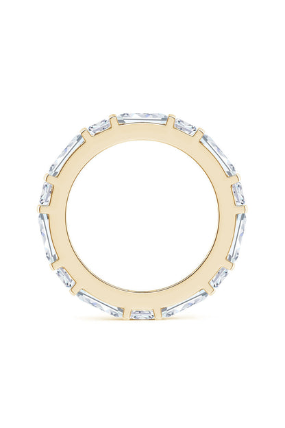 Buy Orient Express Lab-Grown 14K Gold Baguette & Cushion Diamond Eternity Band in 14K Yellow Gold Online 14K Yellow Gold Natori