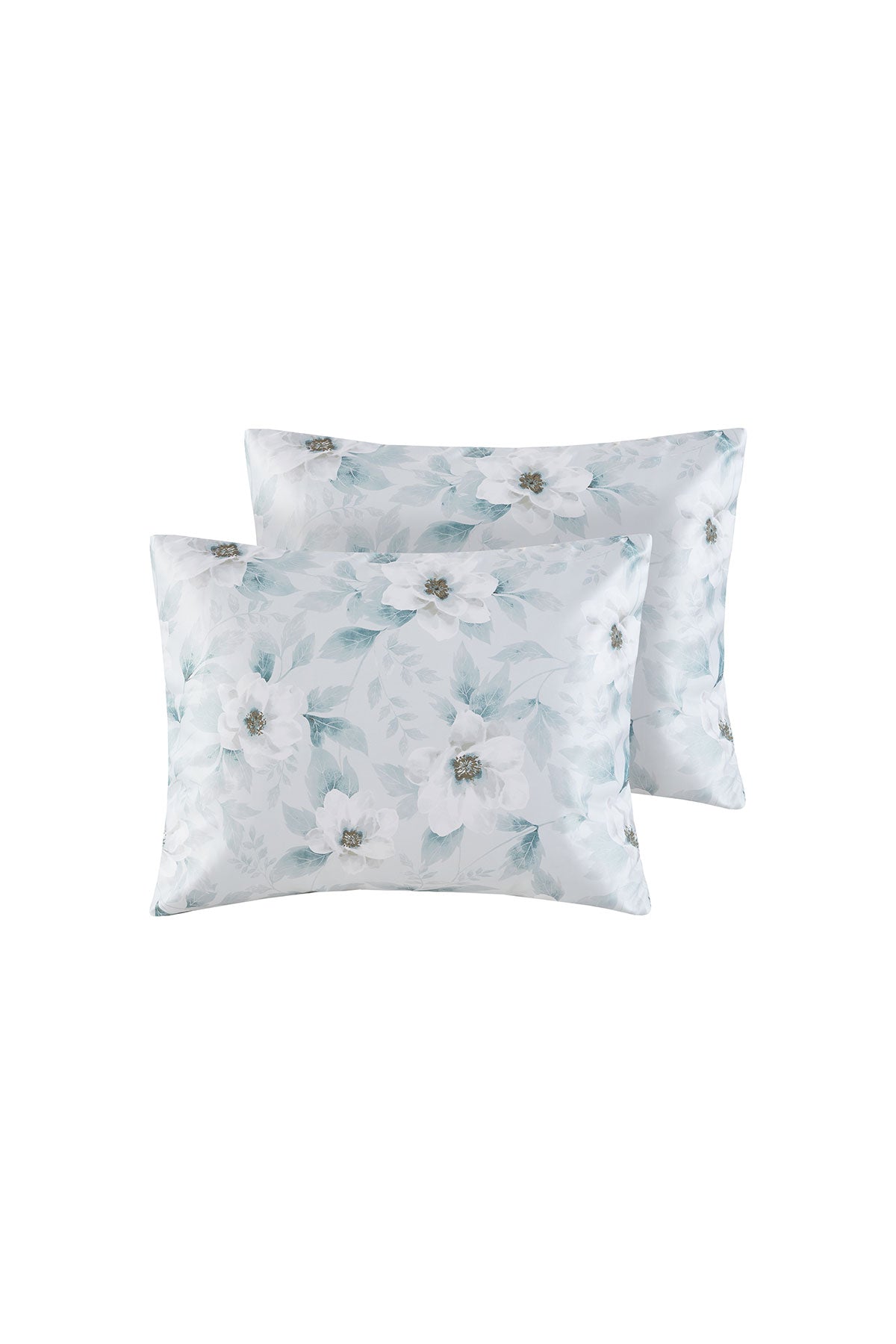 Eternal Blossom 4 Piece Comforter Mini Set Blue Natori