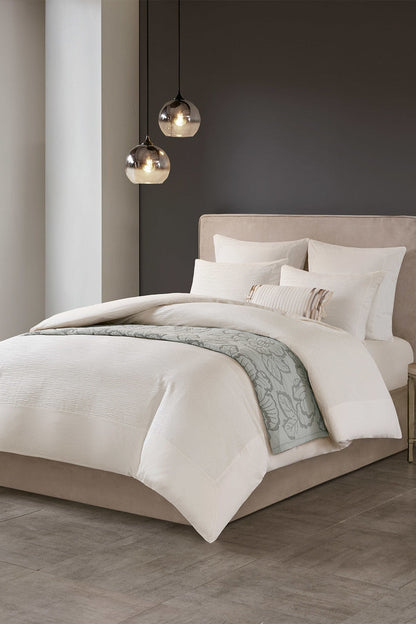 Buy Hanae White Comforter Set in White Online White Natori