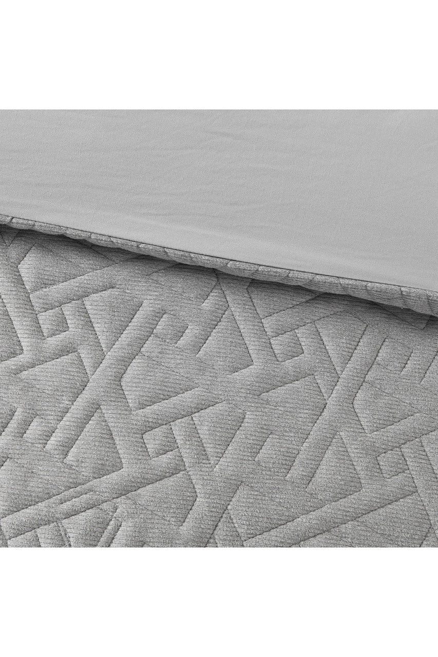 Buy Origami 3 Piece Grey Comforter Mini Set in Grey Online Grey Natori