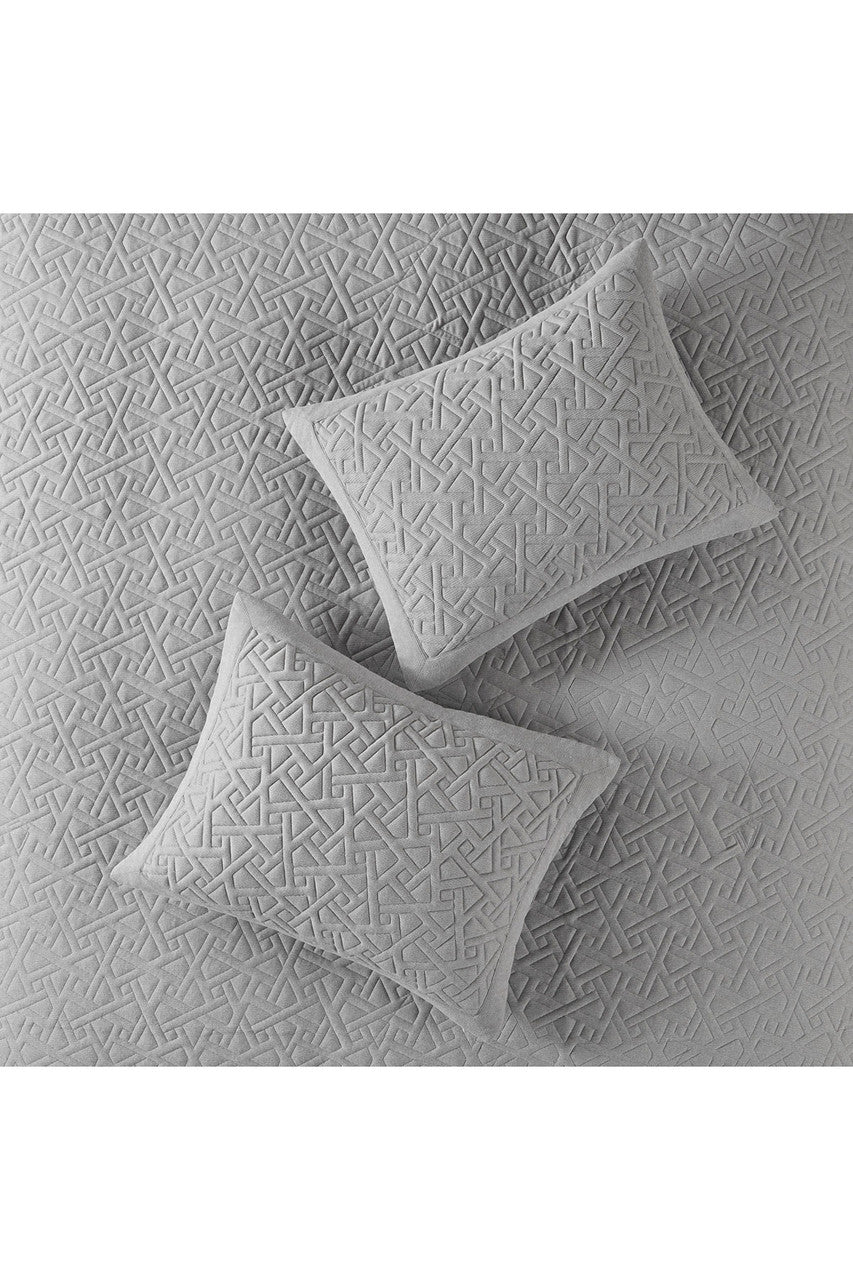 Buy Origami 3 Piece Grey Comforter Mini Set in Grey Online Grey Natori