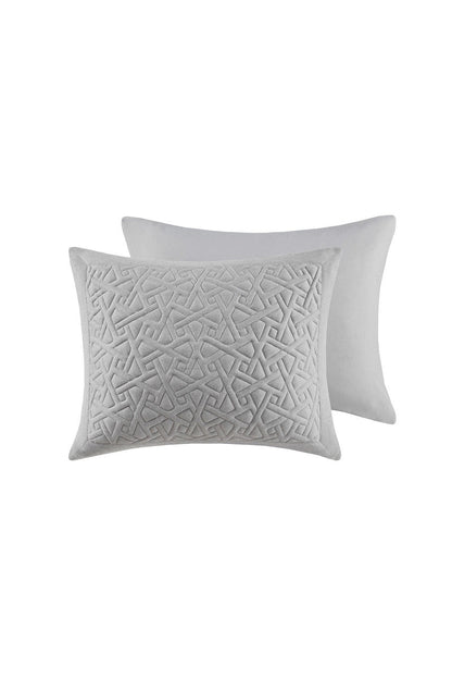 Buy Origami 3 Piece Grey Comforter Mini Set in Grey Online Grey Natori