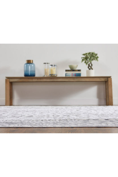 Buy Serengeti- Light Grey Leopard Rug in Grey Online Grey Natori