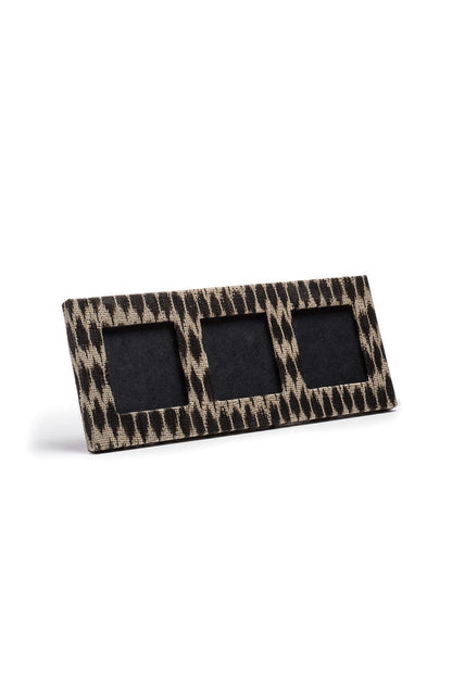 Buy Davao Triple Photo Frame in Brown Online Brown Natori