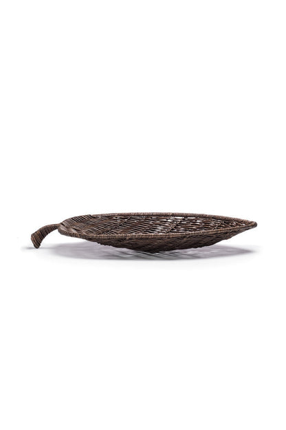 Buy Maranao Leaf Tray in Brown Online Brown Natori