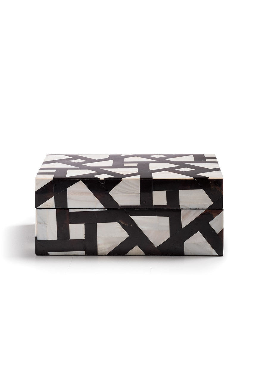 Buy Mindoro Box in Black & White Online Black & White Natori