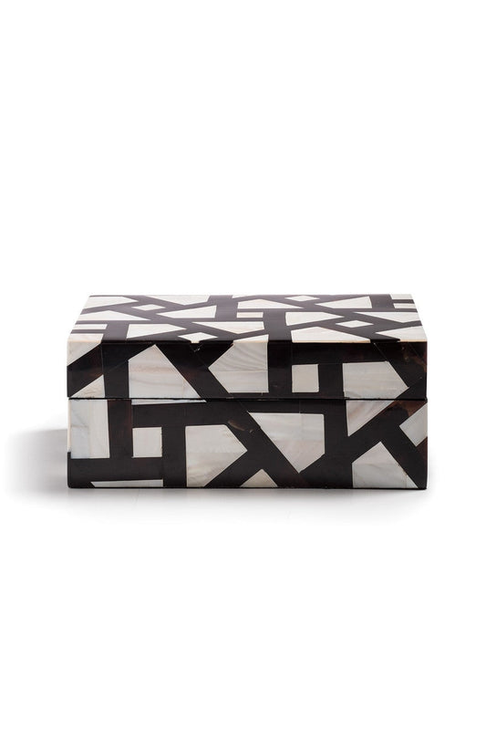 Buy Mindoro Box in Black & White Online Black & White Natori