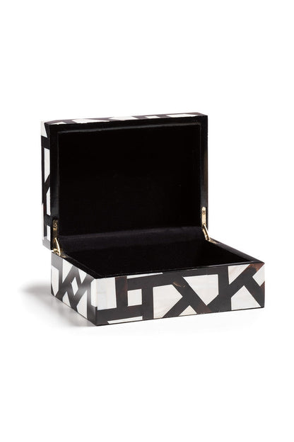 Buy Mindoro Box in Black & White Online Black & White Natori