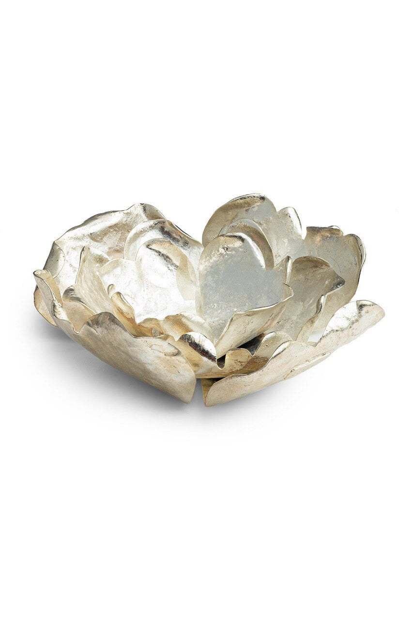 Buy Samar Silver Plated Candle Holder in Silver Online Silver Natori
