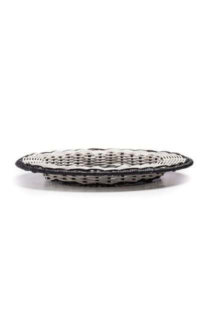Buy Maranao Circular Stripe Tray in Brown Online Brown Natori