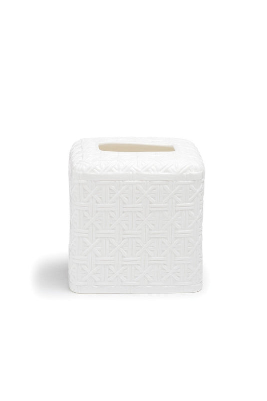 Buy Cagayan Tissue Box in White Online White Natori