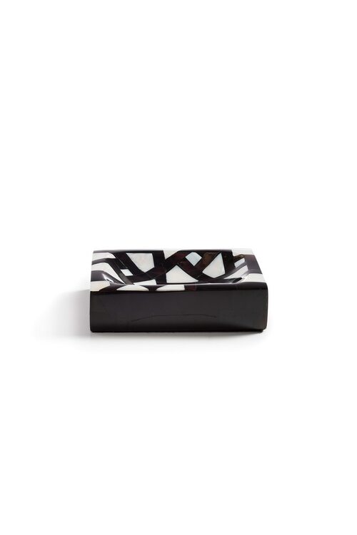 Buy Mindoro Soap Dish in Black & White Online Black & White Natori