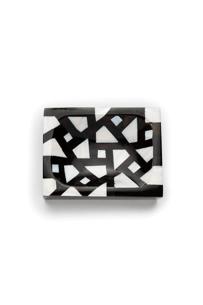 Buy Mindoro Soap Dish in Black & White Online Black & White Natori
