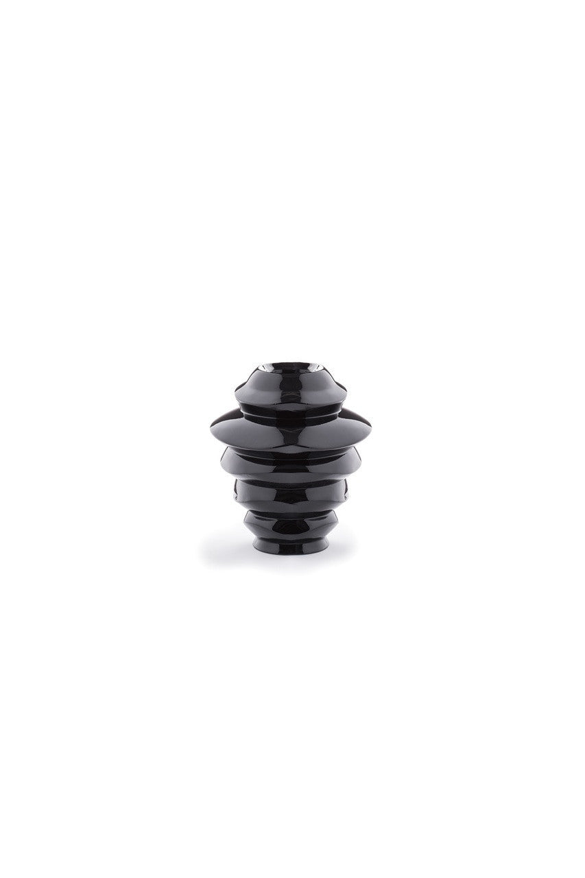 Buy Manila X-Small Vase in Black Online Black Natori