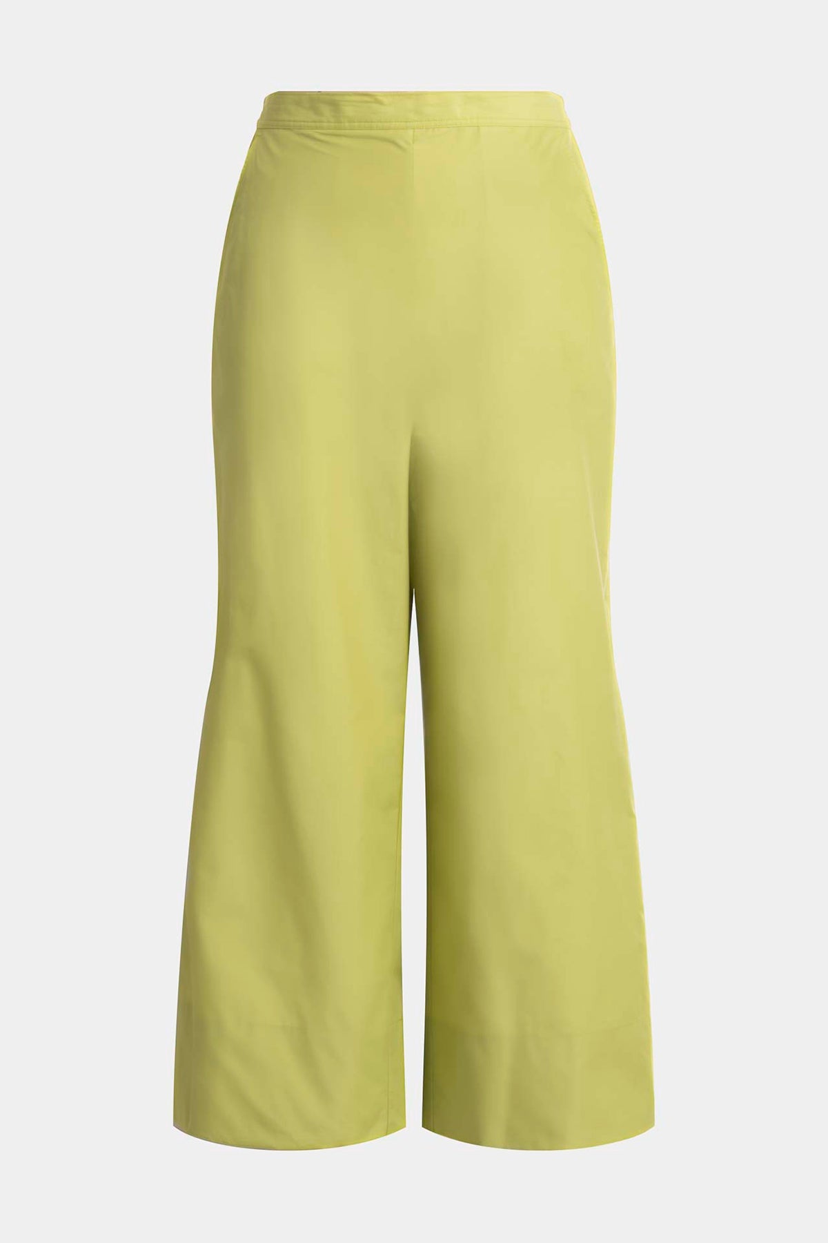 Techno Poplin Cropped Pants Pear Natori
