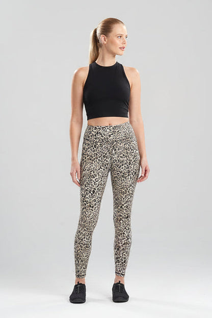 Buy Getaway Jacquard Leggings in Natural Black Online Natural Black Natori