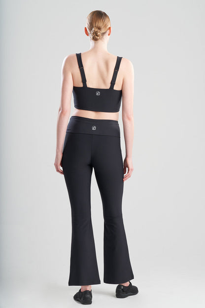 Buy Solstice Flaired Leggings in Black Online Black Natori