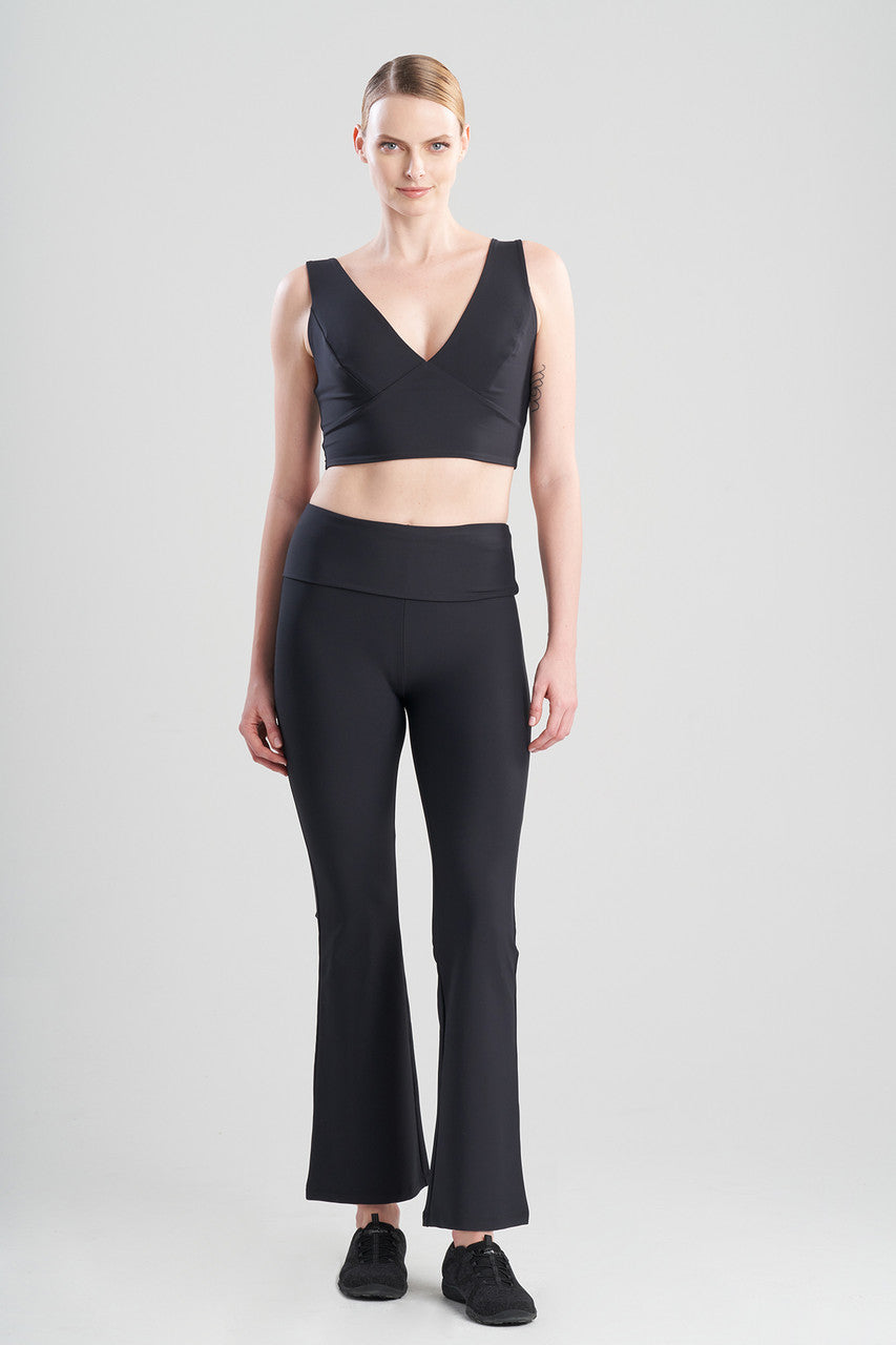 Buy Solstice Flaired Leggings in Black Online Black Natori