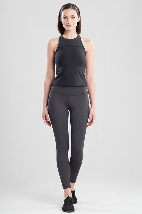 Buy Solstice Halter Tank in Black Online Black Natori