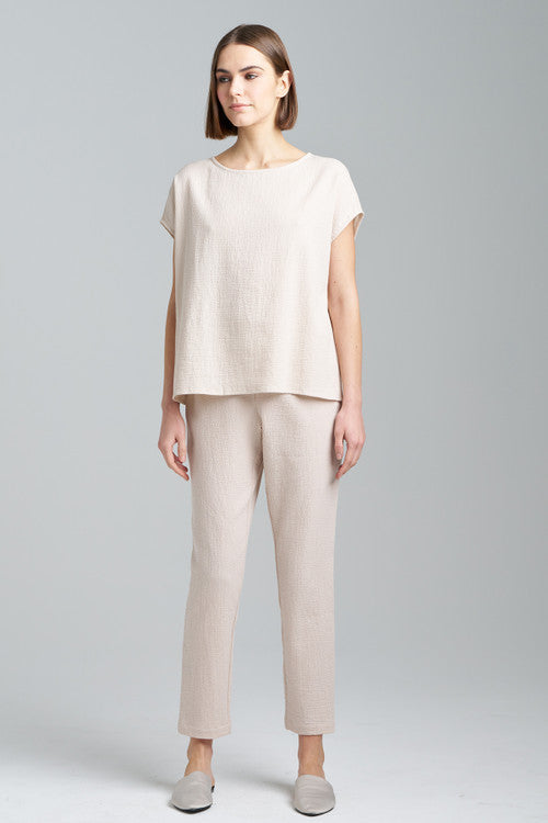 Buy Onsen Cotton T-Shirt in Sand Dune Online Sand Dune Natori