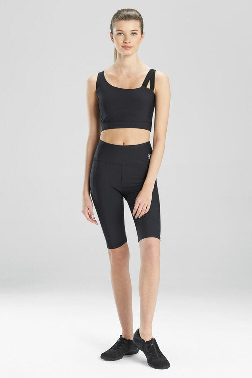Buy Solstice Bike Shorts in Black Online Black Natori