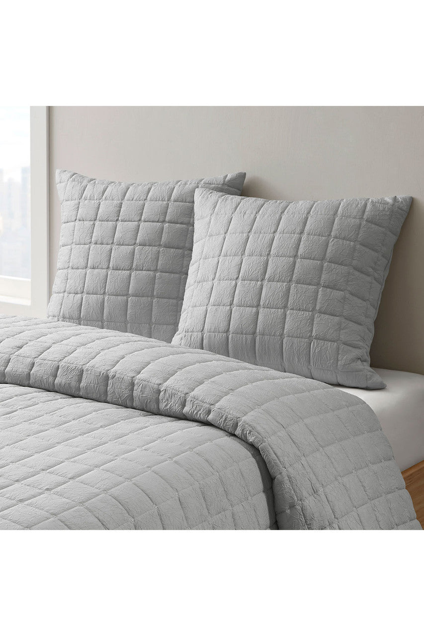 Buy Cocoon Grey Quilt Sham in Grey Online Grey Natori